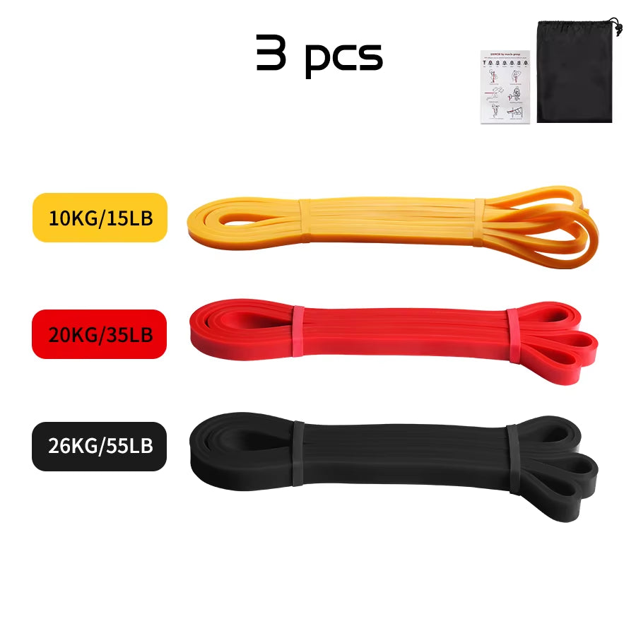 Heavy Duty Latex Resistance Band Sets
