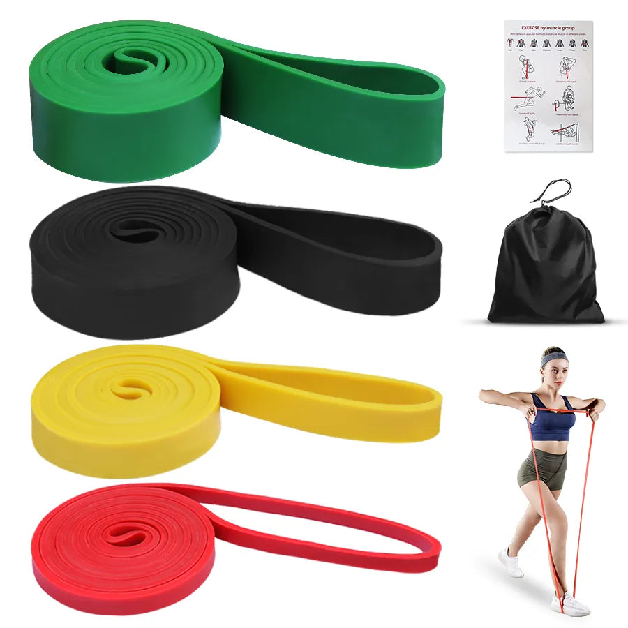 Heavy Duty Latex Resistance Band Sets