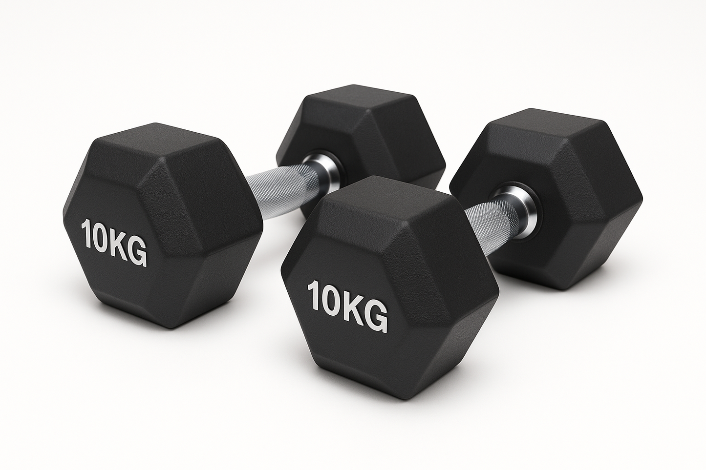 Everfit 20Kg Hex Dumbbells Set Dumbbell Weights Lifting Bench Gym Workout 2X10Kg