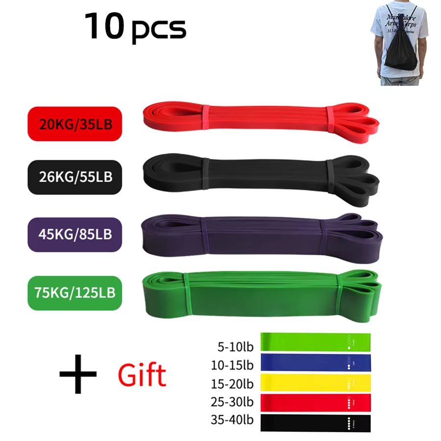 Heavy Duty Latex Resistance Band Sets
