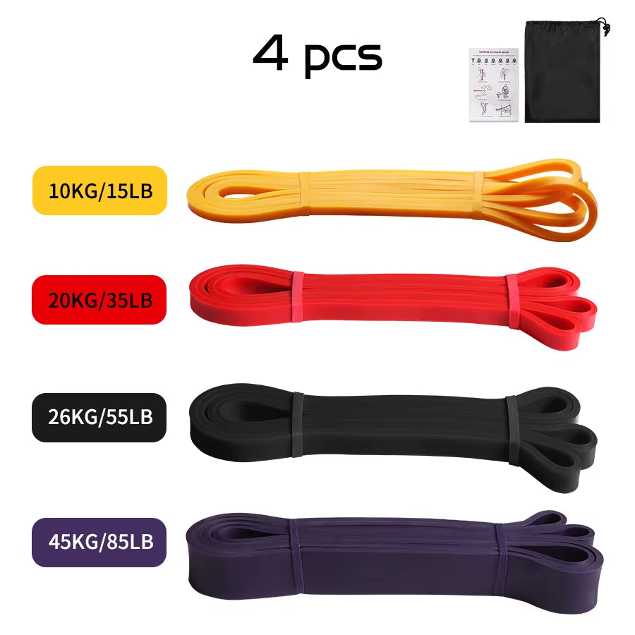 Heavy Duty Latex Resistance Band Sets