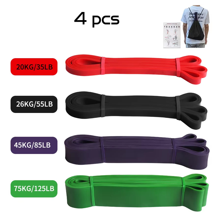 Heavy Duty Latex Resistance Band Sets