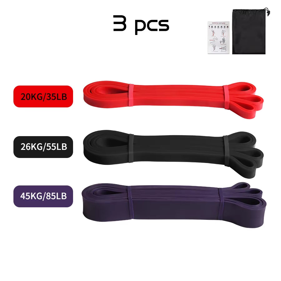 Heavy Duty Latex Resistance Band Sets