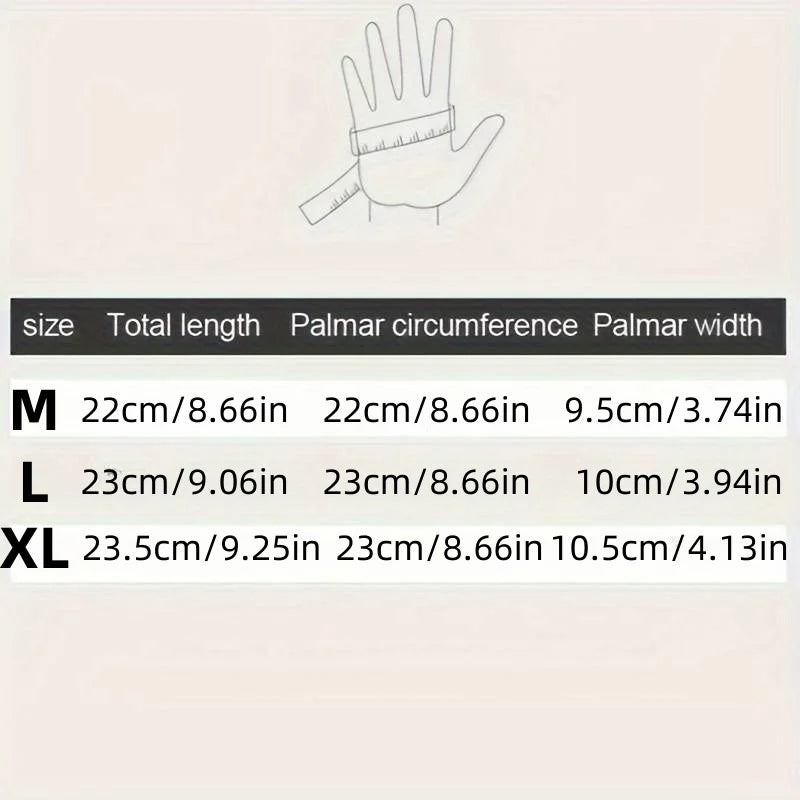 Winter Gloves for Men Waterproof 